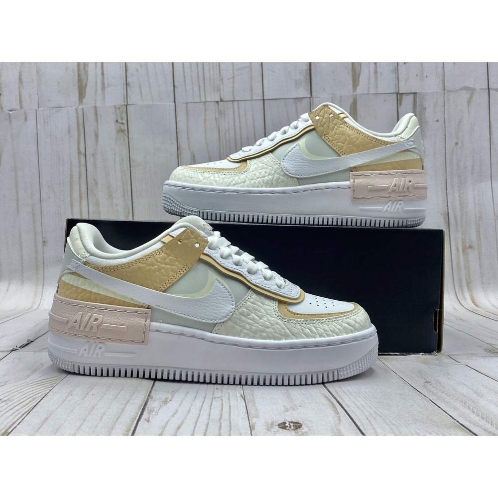 Nike Womens Air Force 1 Shadow SE Spruce Aura Size 6 CK3172 002
